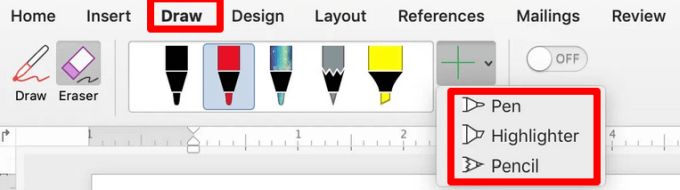 How To Draw In Microsoft Word