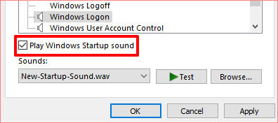 How to Change the Windows 10 Startup Sound - 67