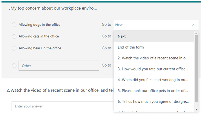 How to Use Microsoft Forms - 74