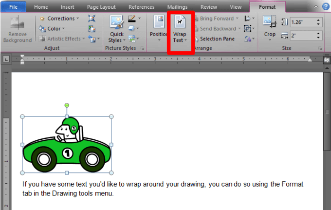 microsoft word drawings