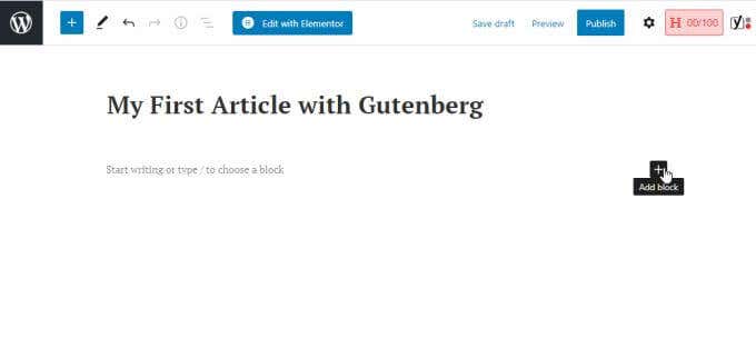 WordPress Gutenberg Tutorial: How to Use the New Editor image 4