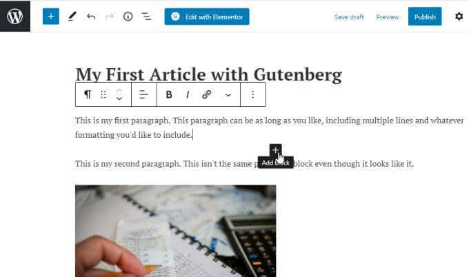 WordPress Gutenberg Tutorial  How to Use the New Editor - 10