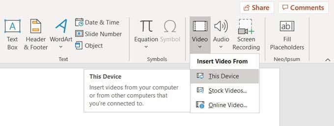 embedding video in powerpoint 2008 for mac