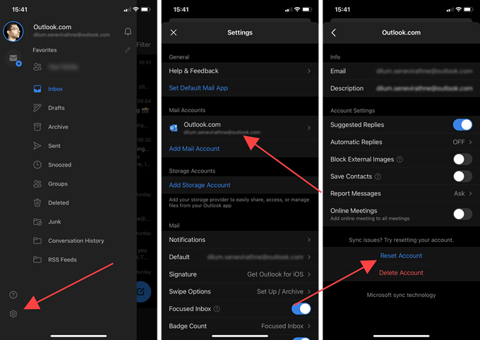 microsoft to do app not syncing on ipados