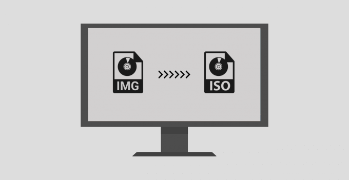 img file to iso