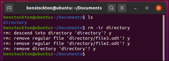 How to Delete a File or Directory in Linux image 12