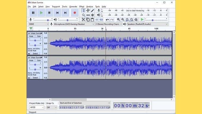 splitting audio for headset and speakers