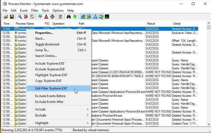 How to Use Process Monitor and Process Explorer - 12