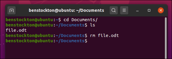 How to Delete a File or Directory in Linux image 6