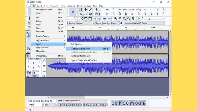 How to Split Audio in Audacity and Other Useful Tricks - 93