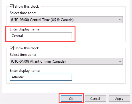 How to use the world time clock in the Clock app in Windows - Microsoft  Support