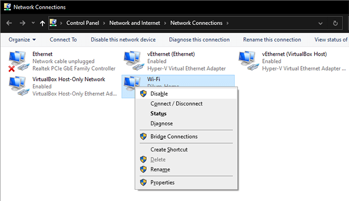 realtek wireless lan utility renew ip