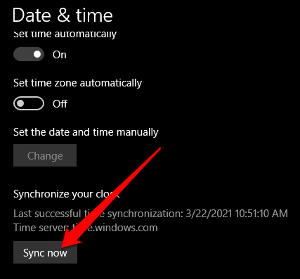 How to Fix the Clock on Windows 10 - 72