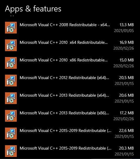 Microsoft Visual C++ (все версии) от 09.08.2023 download the new version for iphone
