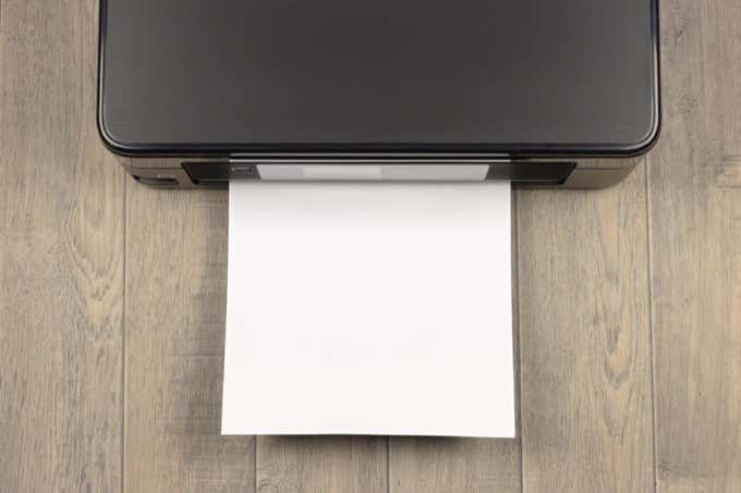 12 x 8 1/2 Continuous Computer Paper - Blank White