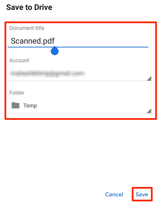 save pdf android