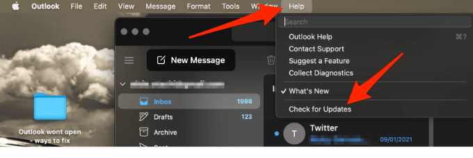 end times not updating on outlook for mac