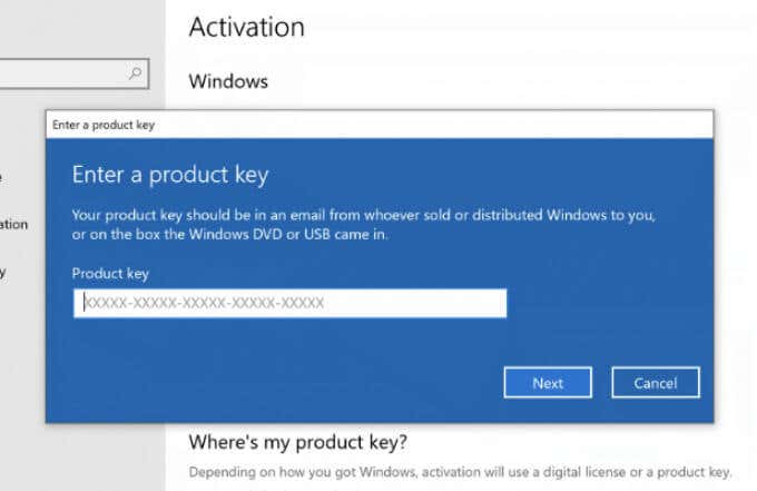 windows cant activate this product key 0xc004d302