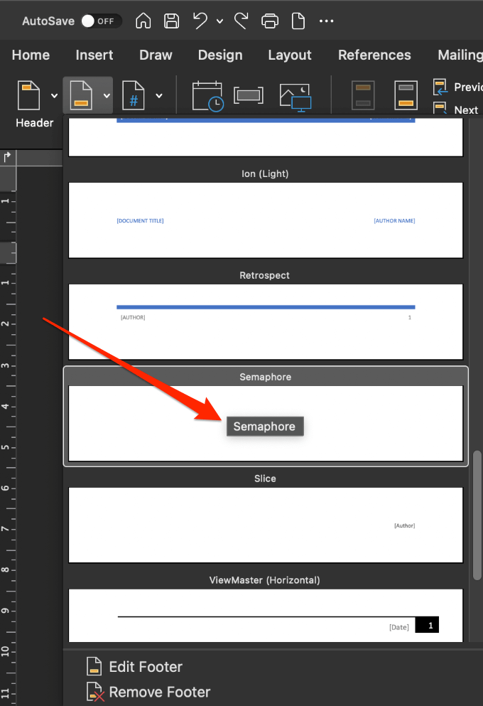 edit google doc template footer background