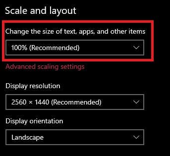 How to Fix Windows 10 Blurry Text Issues image 8