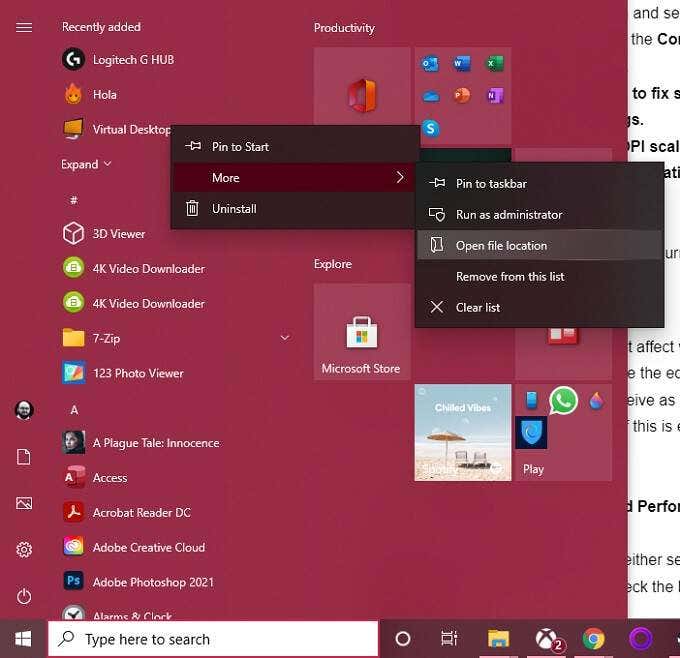 How to Fix Windows 10 Blurry Text Issues image 9