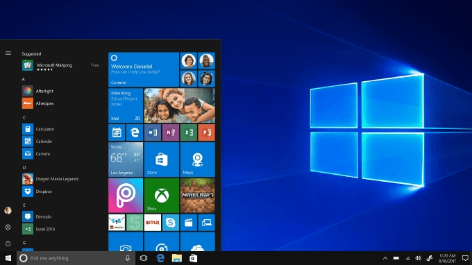 can t open programs in windows 10