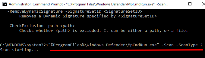 What Is Mpcmdrun Exe And How To Use It