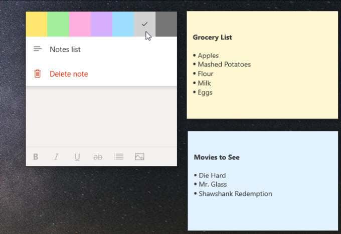 Sticky Notes on Windows 10  Using Them the Right Way - 35