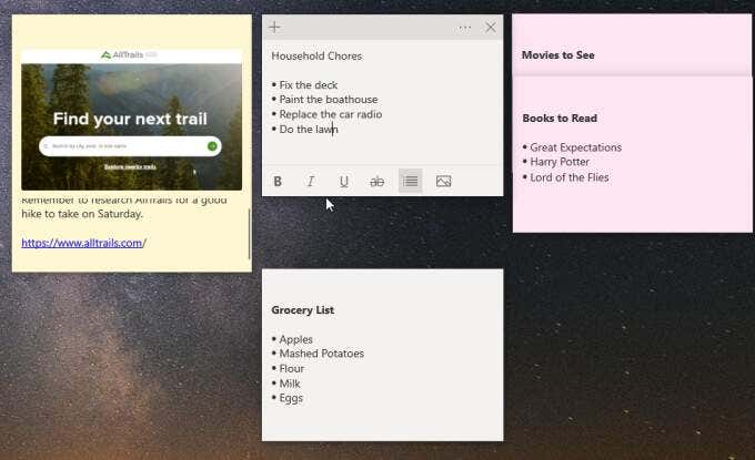 Sticky Notes on Windows 10  Using Them the Right Way - 6