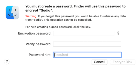 How to Set a Password for an External Hard Drive - 94