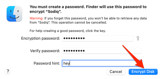 How to Set a Password for an External Hard Drive - 65