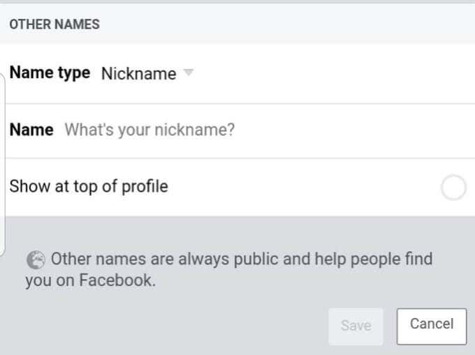 How to Change Your Name or Username on Facebook - 59