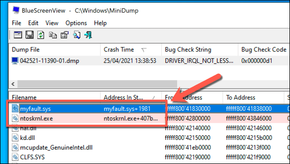 How to Analyze Memory Dump Files   dmp  in Windows 10 - 36