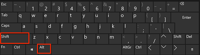 windows change keyboard language shortcut
