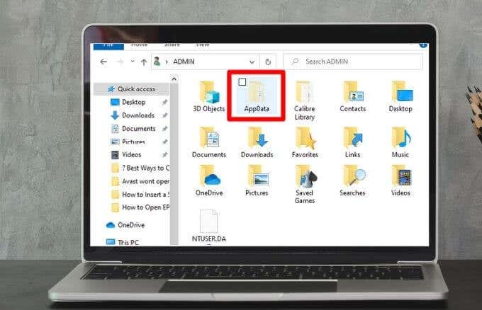 What Is the AppData Folder in Windows 10 - 4