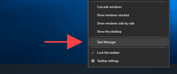 13 Ways to Open Task Manager on Windows 10