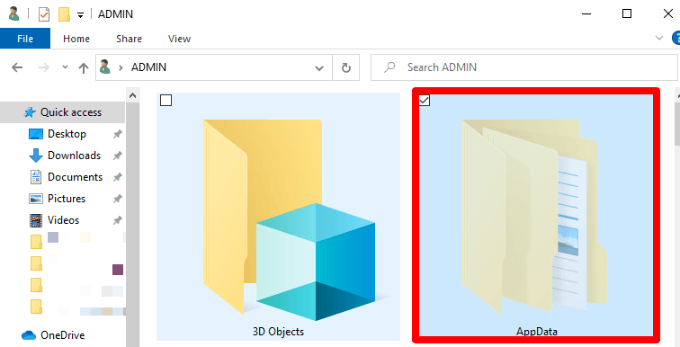 What Is The Appdata Folder In Windows 10