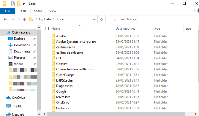 What Is the AppData Folder in Windows 10 - 86