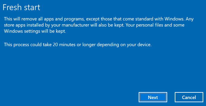 How to Fix “There Was a Problem Resetting Your PC” on Windows image 5