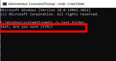 windows 10 confirm delete