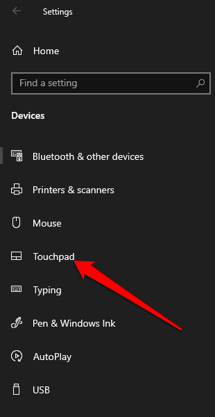 turn off mouse gestures windows 10