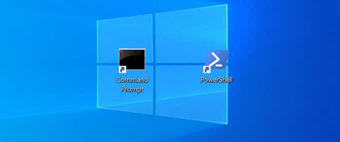 How to Set Up Command Prompt and PowerShell Keyboard Desktop Shortcuts - 88