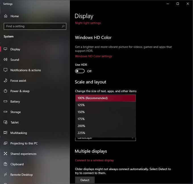 How to Fix Windows 10 Display Size and Resolution Issues - 82