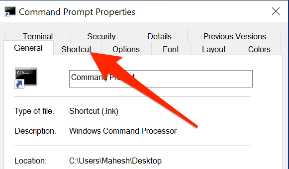 How to Set Up Command Prompt and PowerShell Keyboard Desktop Shortcuts - 34