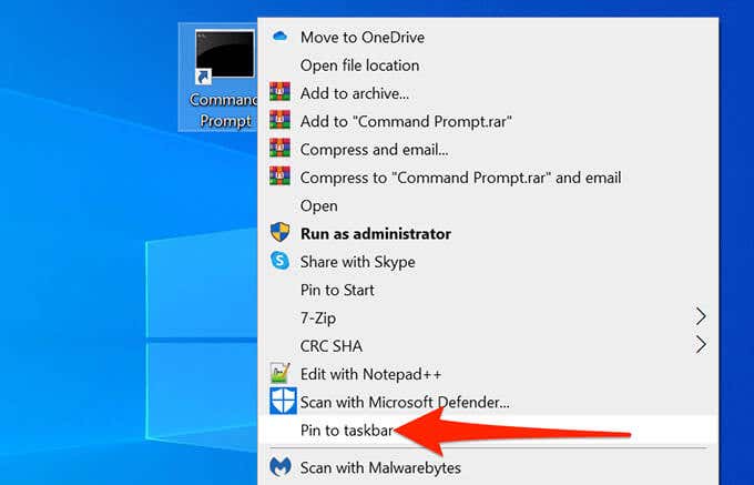 How to Set Up Command Prompt and PowerShell Keyboard Desktop Shortcuts - 18