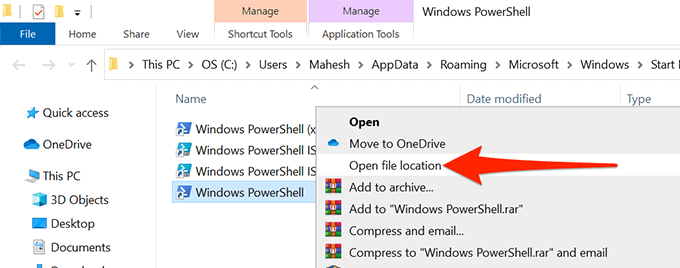 How to Set Up Command Prompt and PowerShell Keyboard Desktop Shortcuts - 31