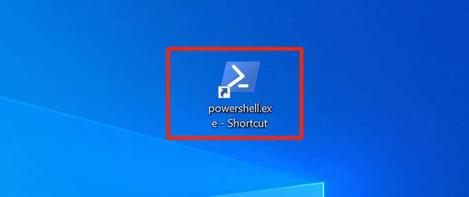 How to Set Up Command Prompt and PowerShell Keyboard Desktop Shortcuts - 61