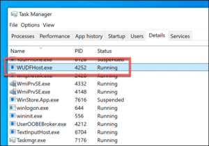 Wudfhost exe что это за процесс windows 10