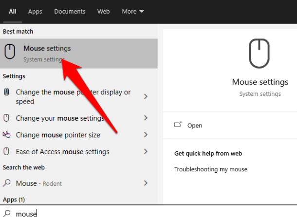 mouse scrolling on its own windows 10