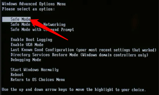 how to enable sound in safe mode windows xp